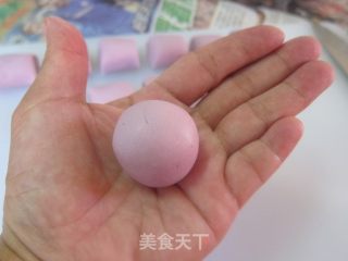 花生馅滴《紫薯芝麻球】的做法步骤：11