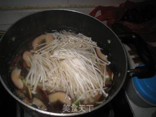肉片野菌羹的做法步骤：6
