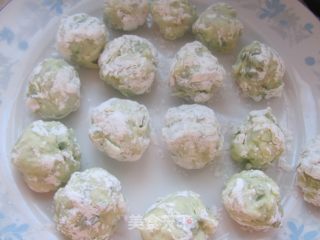 简单的美味---香炸萝卜丸(萝卜丸子的详细制作过程)的做法步骤：10