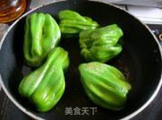 虎皮青椒的做法步骤：4