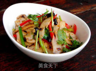 【豆豉辣酱拌莲藕】--- 简单又开胃的做法步骤：8