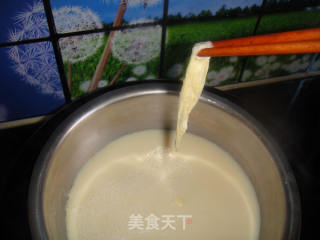 豆浆机版自制腐竹的做法步骤：11