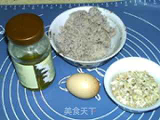 豆渣麦片饼的做法步骤：1