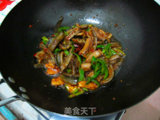 香爆黄鳝的做法步骤：9