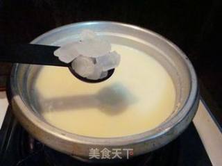 一碗质朴绵香的粥——豆浆冰糖小米粥的做法步骤：7