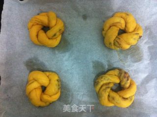 南瓜花环包的做法步骤：6