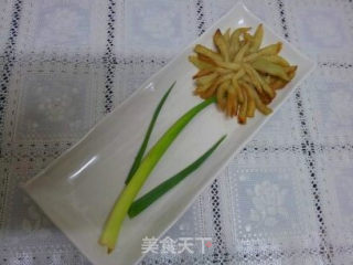 菊花茄子的做法步骤：9