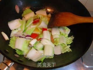 鸡汁小白菜的做法步骤：3