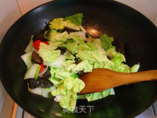鸡汁小白菜的做法步骤：5
