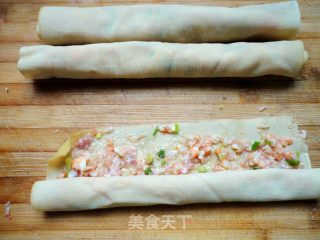 鲜虾豆腐卷的做法步骤：5