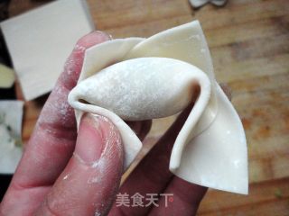 猫耳朵馄饨的做法步骤：7