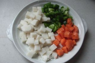 黑椒牛肉炒年糕的做法步骤：3