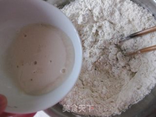 豆浆双色馒头的做法步骤：2