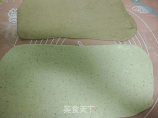 豆浆双色馒头的做法步骤：8