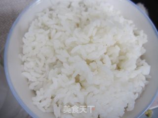 干炸鱿鱼炒饭的做法步骤：4