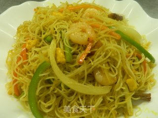 佳厨美味之《星洲炒米粉》的做法步骤：2