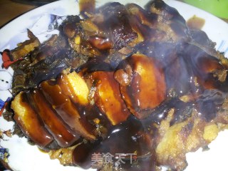 梅菜扣肉的做法步骤：9