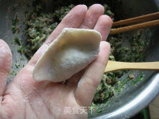 韭菜猪肉饺子的做法步骤：7