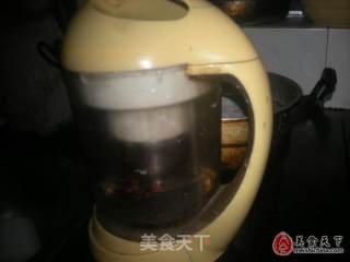 核桃红枣冰糖苹果米糊——婴幼儿健康营养米糊的做法步骤：2