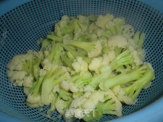 麻辣有机花菜的做法步骤：4