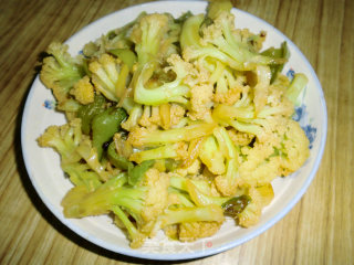 麻辣有机花菜的做法步骤：10