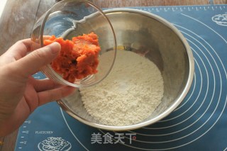 动动手，让生活变得更精彩——手工南瓜面的做法步骤：3