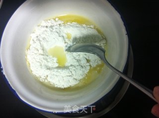火腿玉米辫子包（烫种）的做法步骤：3