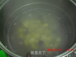红枣银耳地瓜粥的做法步骤：8