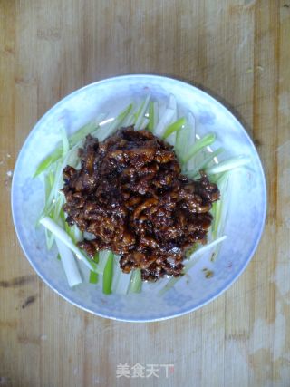京酱肉丝的做法步骤：5