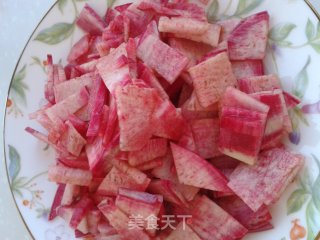 简单又好吃的糖醋萝卜的做法步骤：3