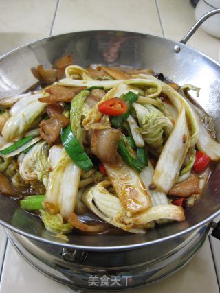 干锅娃娃菜的做法步骤：12