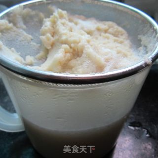 营养早餐----紫薯豆渣饼的做法步骤：3