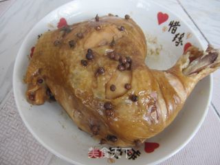 不用一滴油的健康美味腊鸡腿的做法步骤：12