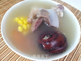 [秋冬保健养颜汤]~红罗卜马蹄猪骨汤的做法步骤：7