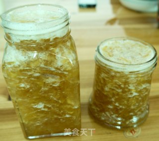 冬日养颜好茶～蜜蜂柚子茶的做法步骤：8