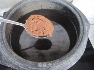 石锅酱汤面的做法步骤：2