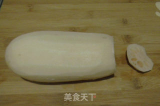 玫瑰蜜汁糯米藕的做法步骤：2