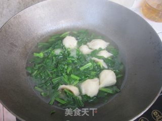 海螺丸菠菜汤的做法步骤：10