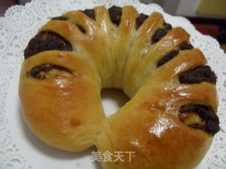 豆沙面包卷的做法步骤：9