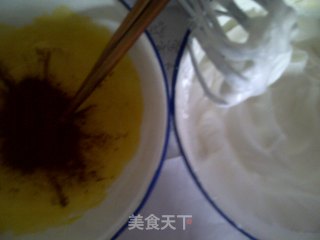 巧克力核桃蛋糕的做法步骤：2