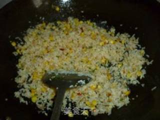 家常蛋炒饭的做法步骤：8