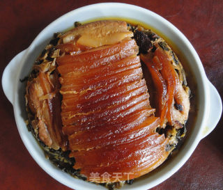 梅菜扣肉Q吃法--------------莲心扣肉的做法步骤：19