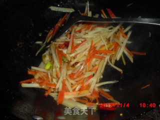 酸辣土豆丝的做法步骤：6