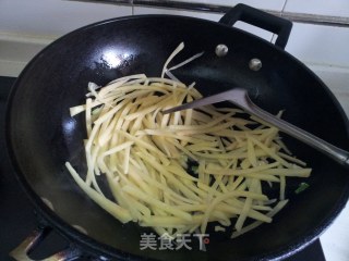 素炒三丝的做法步骤：4
