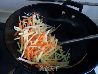 素炒三丝的做法步骤：5