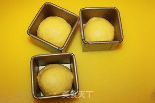 【南瓜袖珍小吐司】---这个季节最不容错过的面包的做法步骤：9