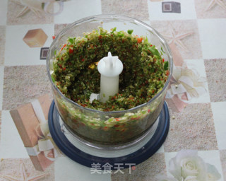 鲜辣青椒酱的做法步骤：4
