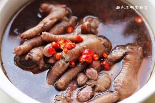 花生炖凤爪的做法步骤：4
