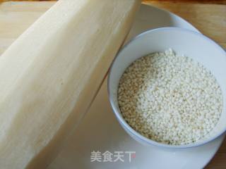 桂花蜜汁糯米藕的做法步骤：1
