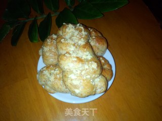 奶酥粒全麦辫子面包的做法步骤：11